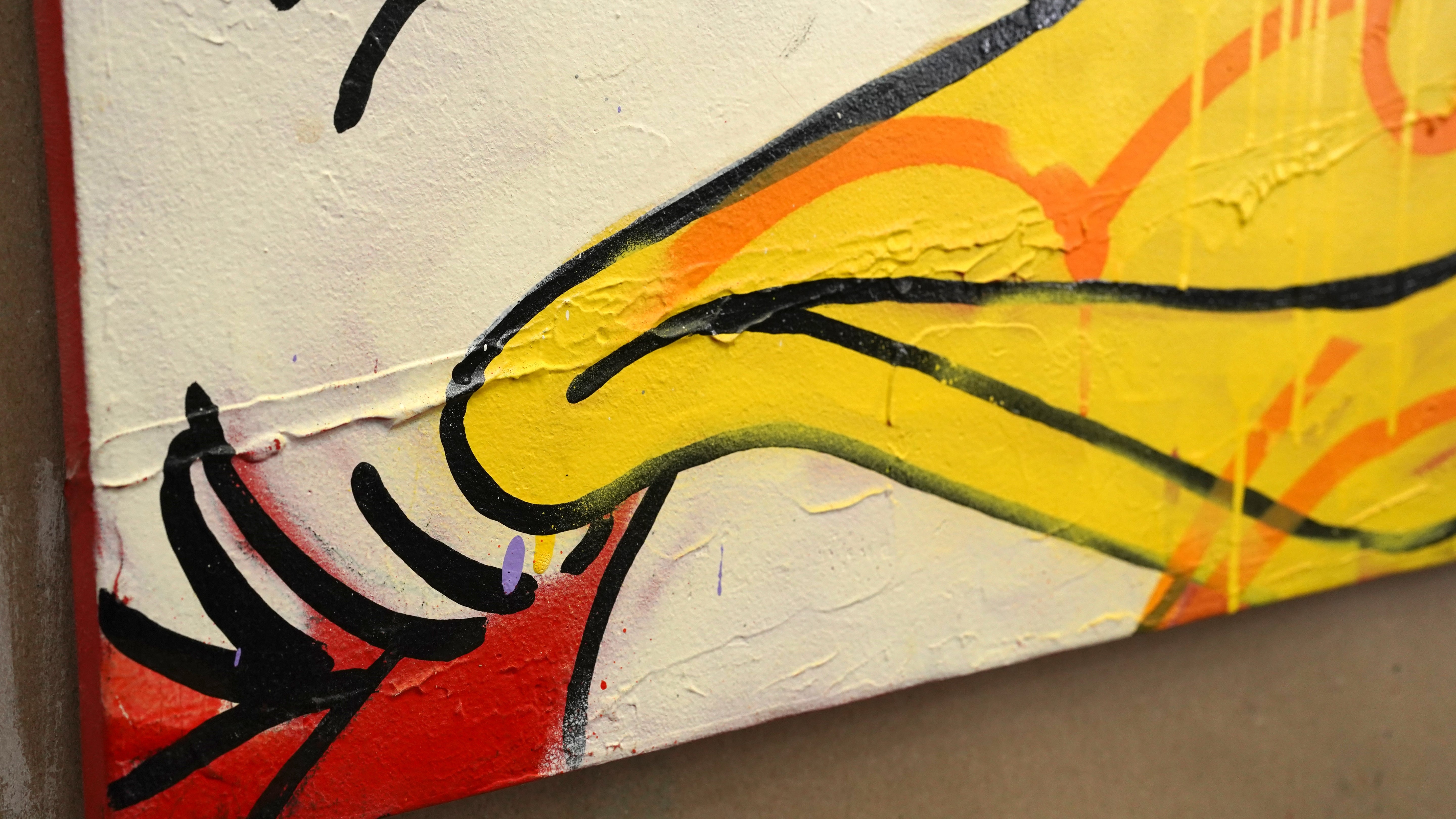 Pop Art Therapy Piece - "Road to Riches: Obsession in Color”