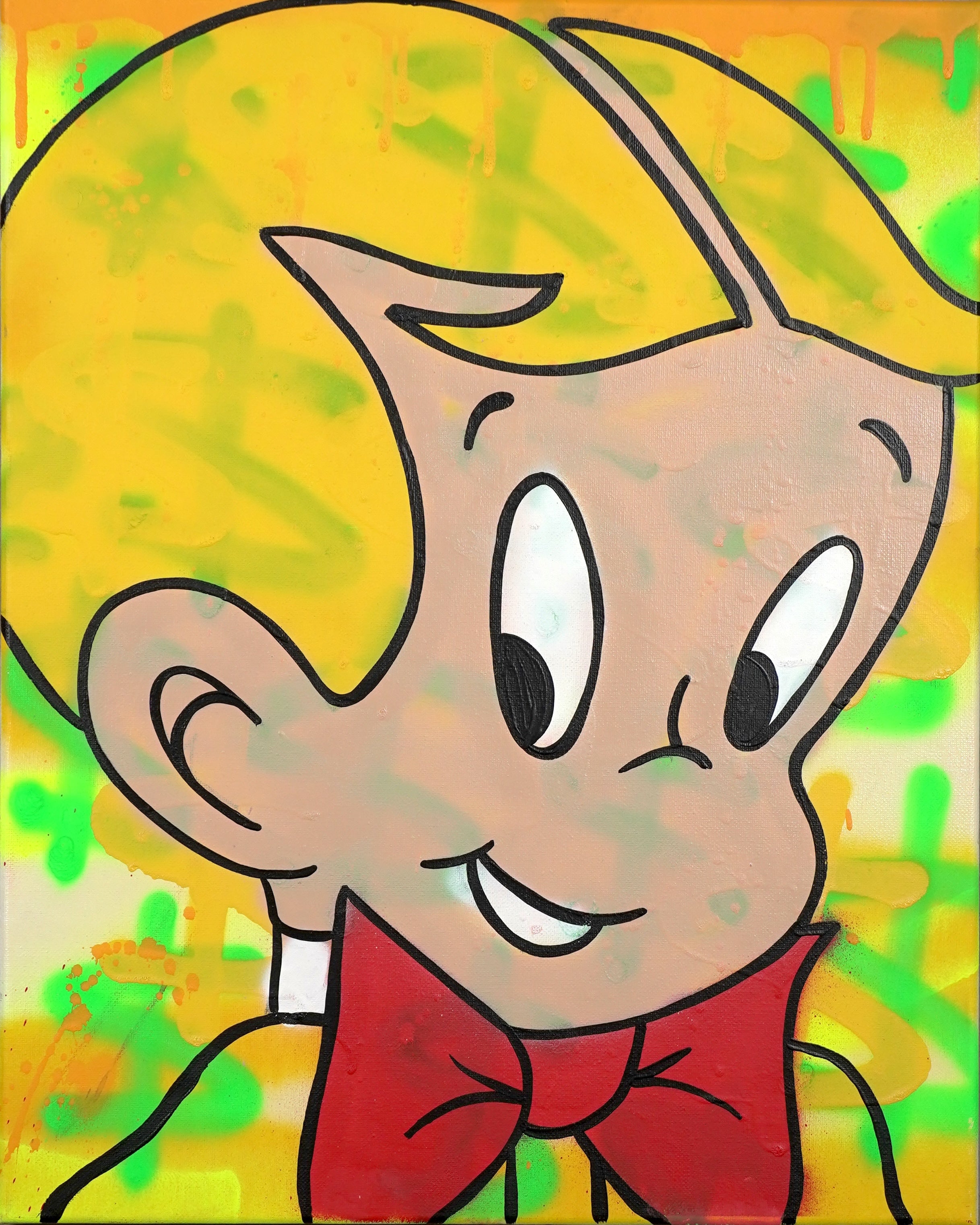 Richie Rich "Golden Boys" (two set of paintings)