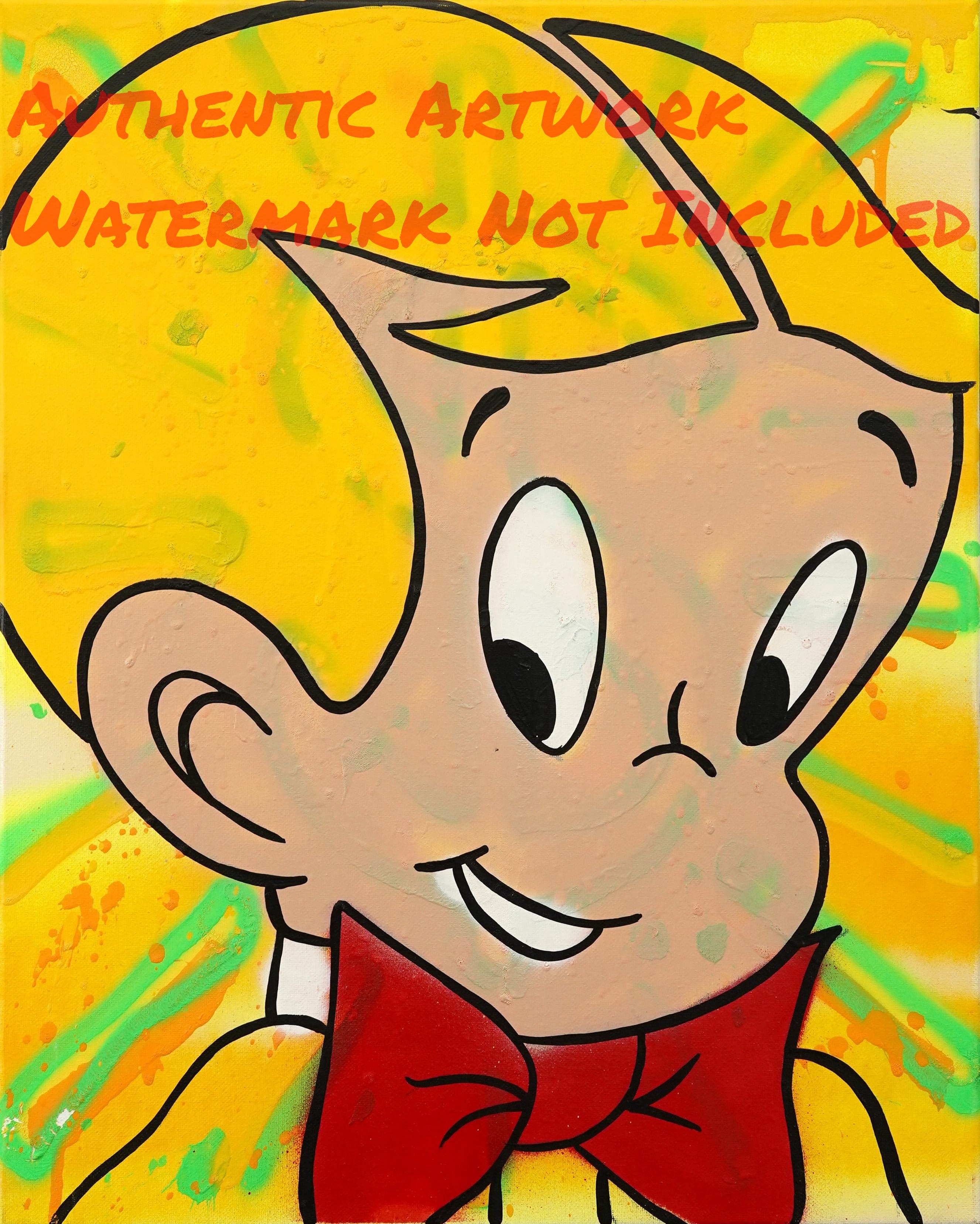 Richie Rich "Golden Boys" (two set of paintings)