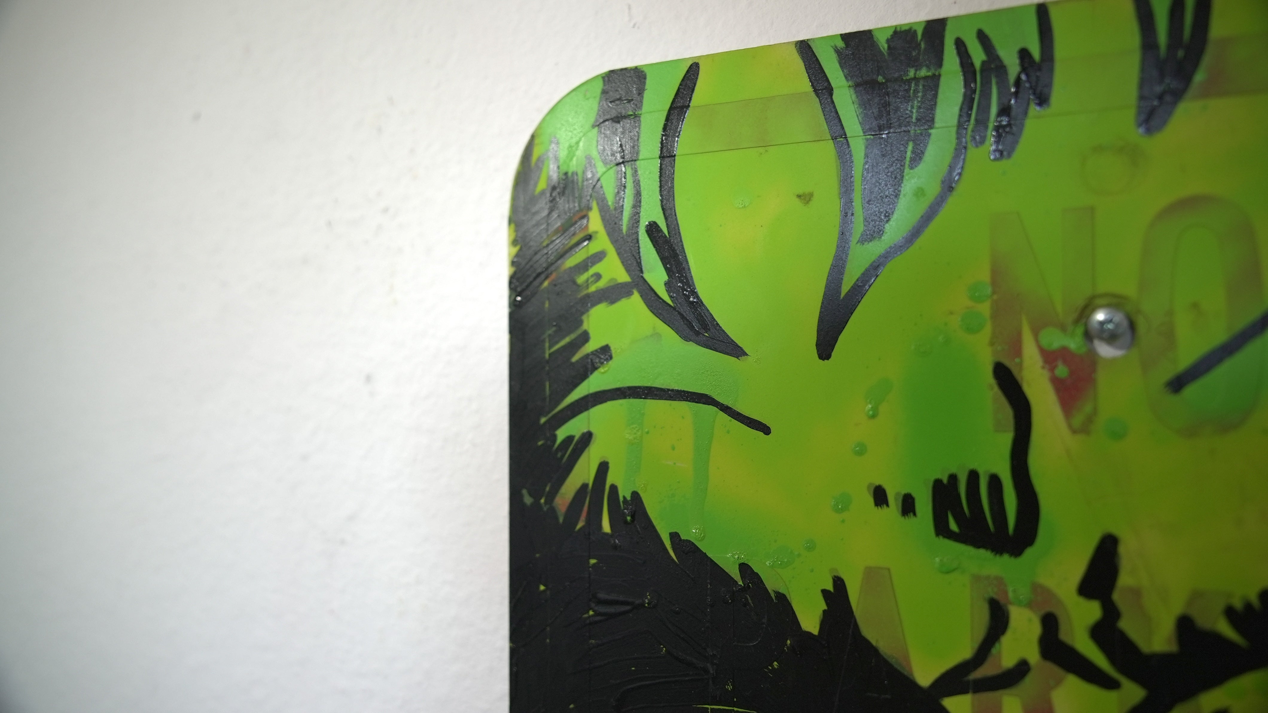 Hulk "Not Who I Wanted to Be – Hulk's Inner Conflict on a Street Sign"