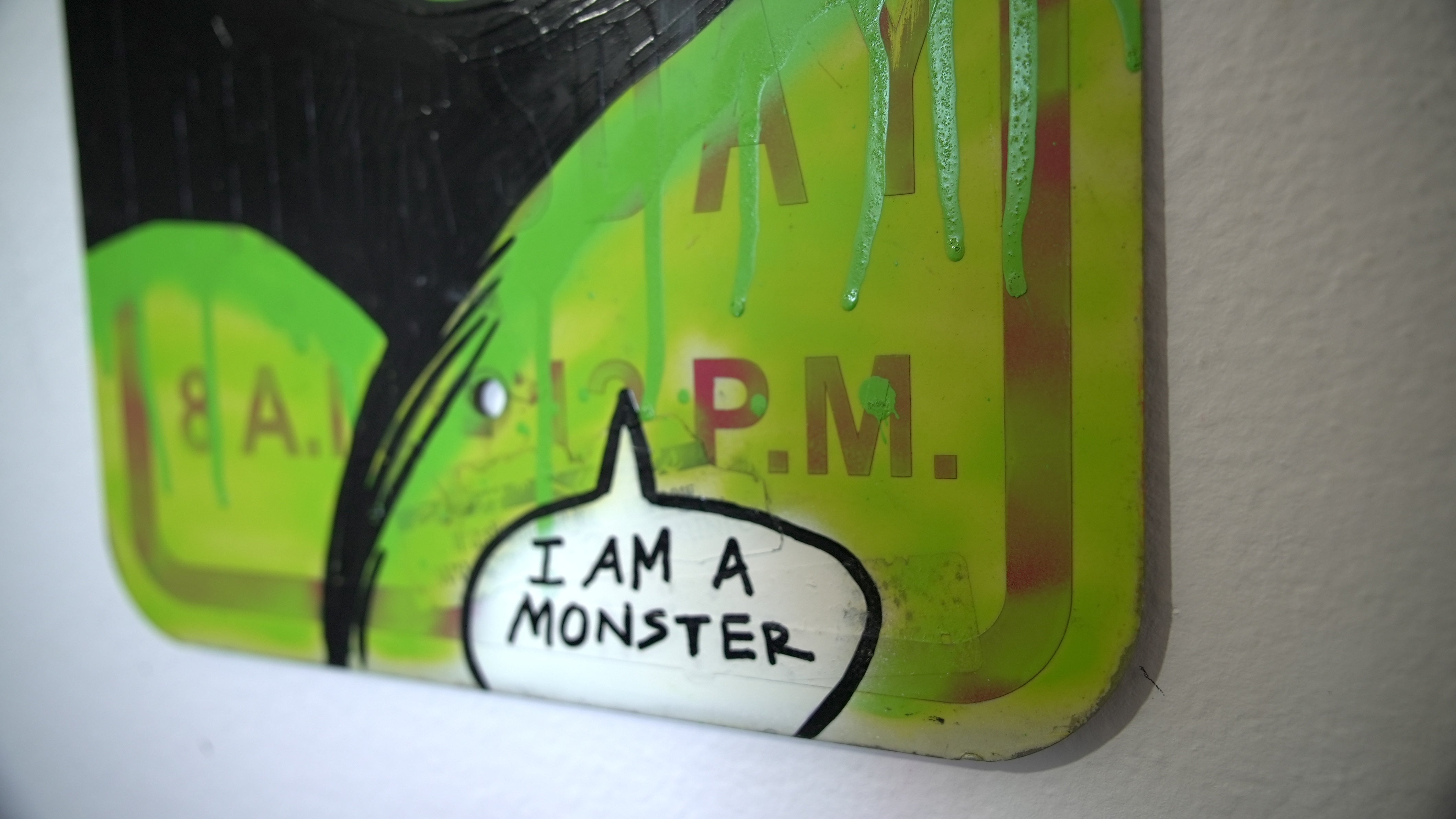 Hulk "Not Who I Wanted to Be – Hulk's Inner Conflict on a Street Sign"