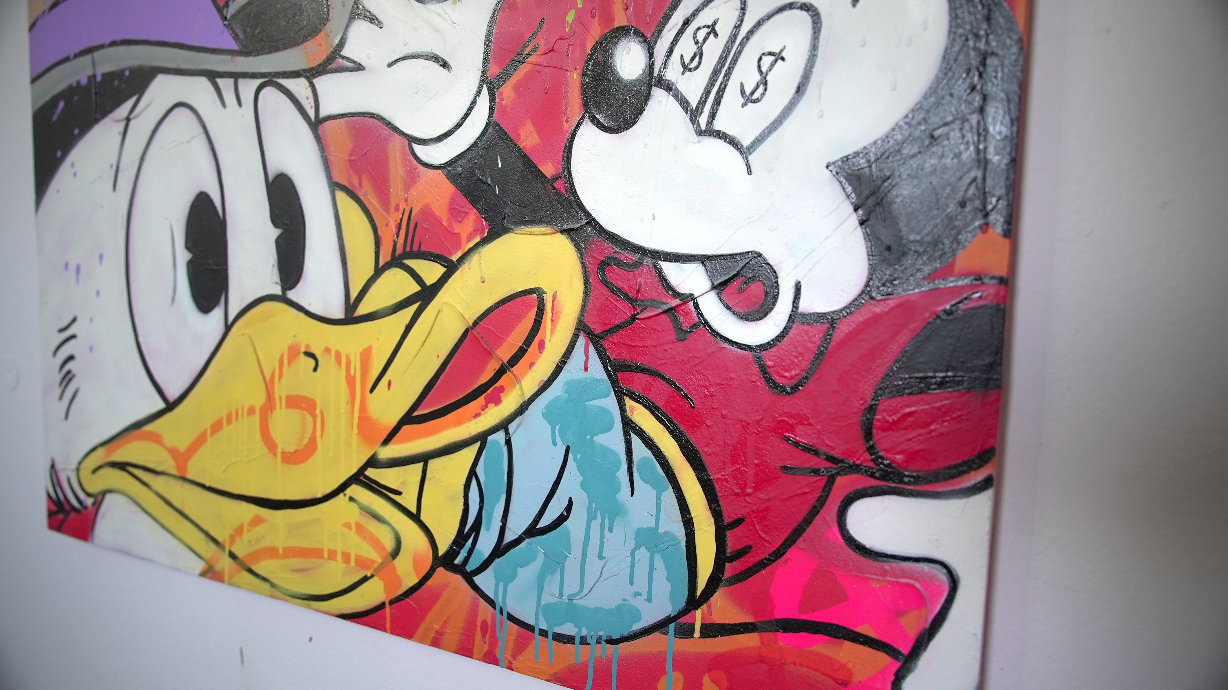 Pop Art Therapy Piece - "Road to Riches: Obsession in Color”