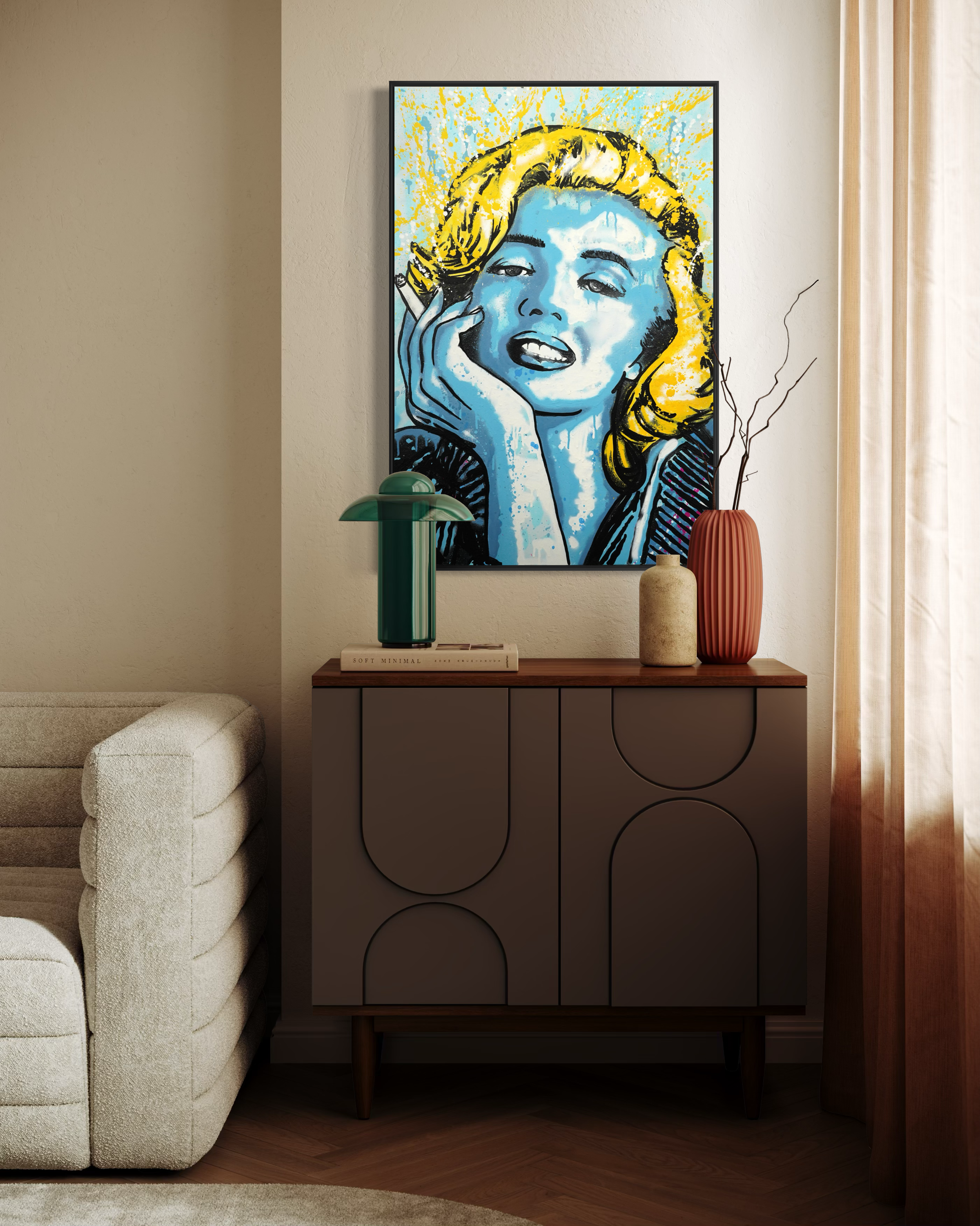 Marilyn Monroe:  Blue Fame
